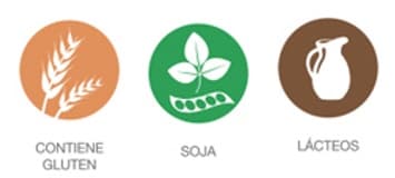 Gluten soja leche